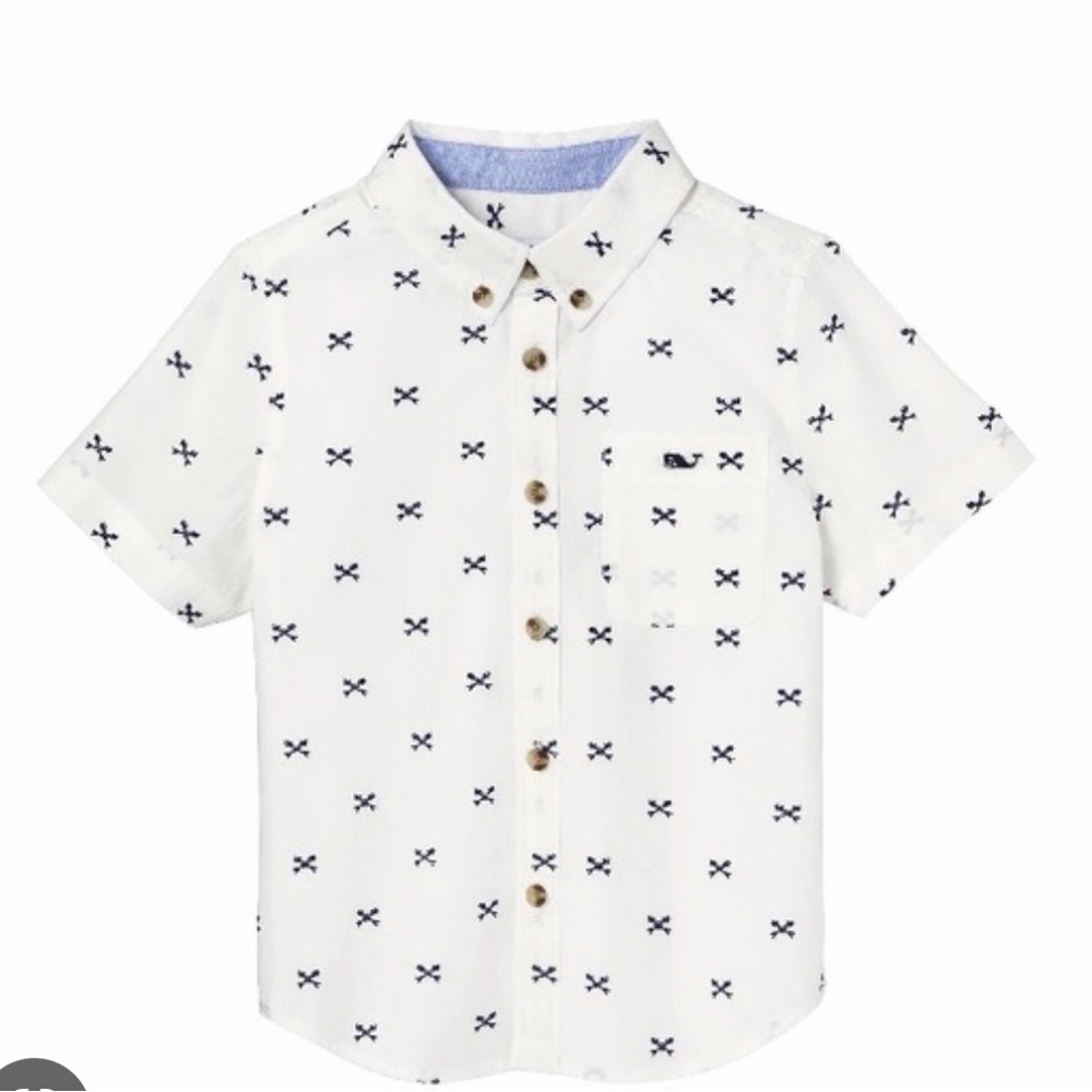 Vineyard Vines for Target 5T Boys Fishbone button down